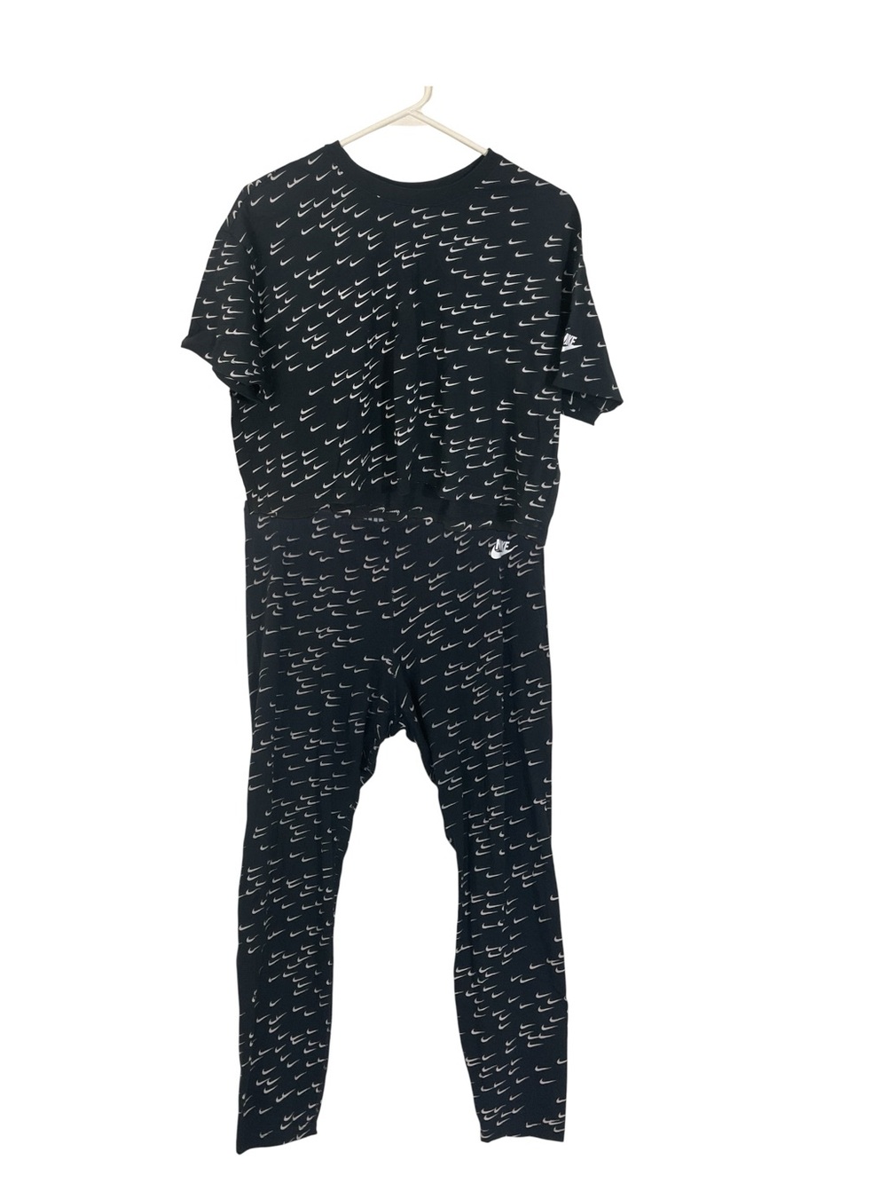 Nike Sportswear Leg-A-See Swoosh Women’s XL Leggings & Crop Top 2 Piece Set